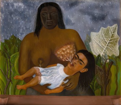Moja pielęgniarka i ja autorstwa Frida Kahlo