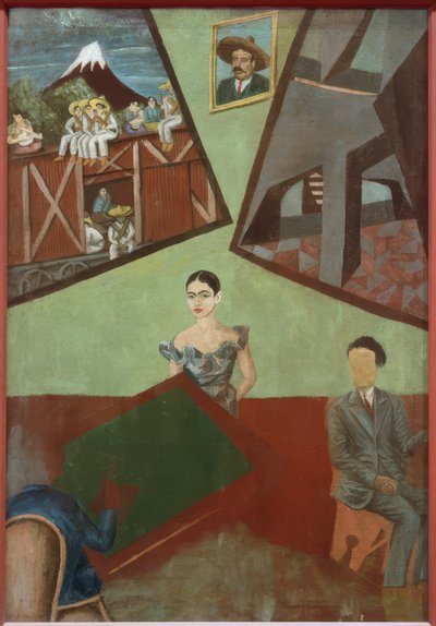 Pancho Villa i Adelita autorstwa Frida Kahlo