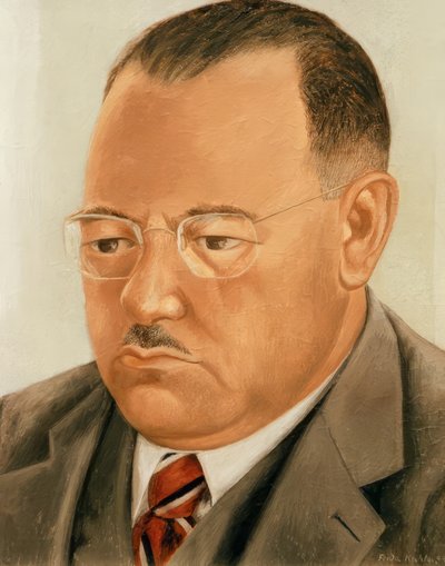 Portret inż. Marte R. Gomez autorstwa Frida Kahlo