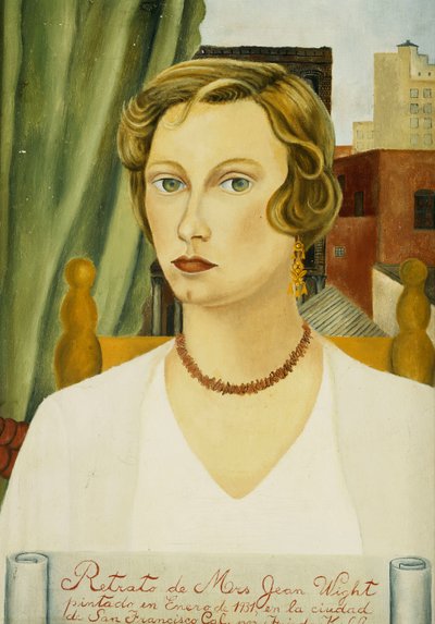 Portret pani autorstwa Frida Kahlo