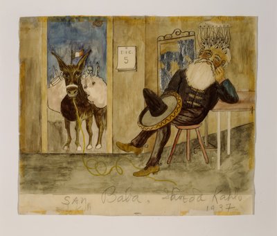 Święty Mikołaj autorstwa Frida Kahlo