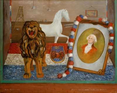 Witryna sklepowa w Detroit autorstwa Frida Kahlo