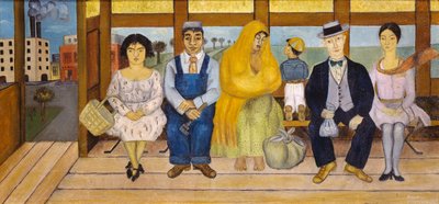 Autobus autorstwa Frida Kahlo
