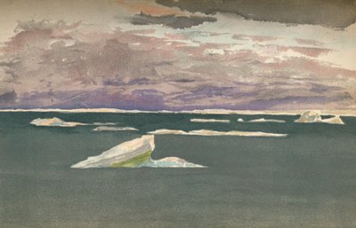 Off the Edge of the Ice - Nadciągająca burza, 14 września 1893, 1897 autorstwa Fridtjof Nansen