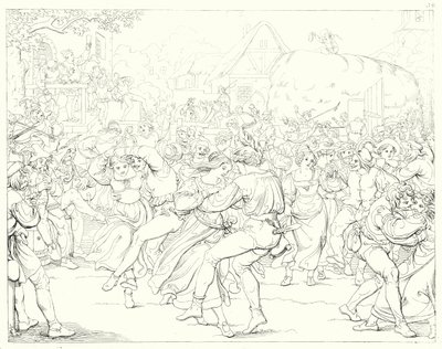 Ilustracja do Lied von der Glocke Schillera, czyli Pieśni o dzwonku (rycina) autorstwa Friedrich August Moritz Retzsch