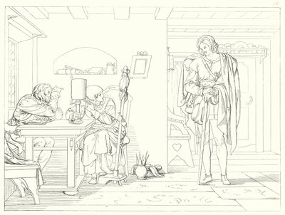 Ilustracja do Lied von der Glocke Schillera, czyli Pieśni o dzwonku (rycina) autorstwa Friedrich August Moritz Retzsch
