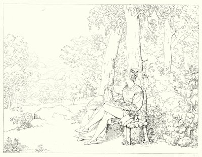 Ilustracja do Lied von der Glocke Schillera, czyli Pieśni dzwonów (rycina) autorstwa Friedrich August Moritz Retzsch