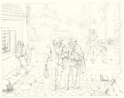 Ilustracja do Lied von der Glocke Schillera, czyli Pieśni dzwonów (rycina) autorstwa Friedrich August Moritz Retzsch