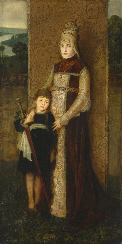 Zespół z Festiwalu Artystów w Monachium z 1876 r. autorstwa Friedrich August von Kaulbach
