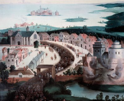 Wywiad z Francois I i Henrykiem VIII na camp du cloth d