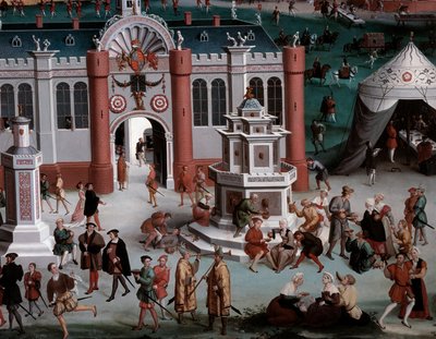 Wywiad z Franciszkiem I i Henrykiem VIII w obozie du cloth d