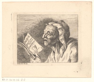 Popiersie staruszki ze śpiewnikiem w dłoniach autorstwa Friedrich Christian Gottlieb Geyser (possibly)