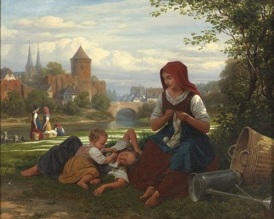 Friedrich Eduard Meyerheim - The Pale, 1845 r. autorstwa Friedrich Eduard Meyerheim