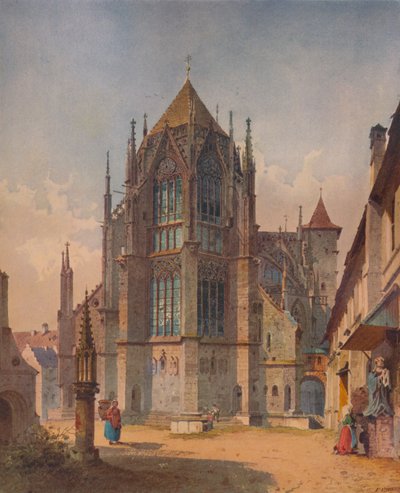 Kościół francuski, ok. 1863, 1938 r autorstwa Friedrich Eibner