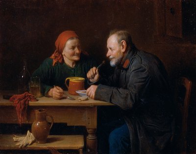 Południowy posiłek autorstwa Friedrich Friedländer Ritter von Malheim
