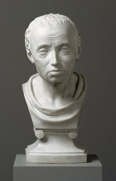 Portret Emmanuela Kanta (1724-1804), 1801 (marmur) autorstwa Friedrich Hagemann