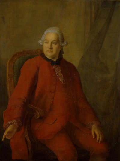 Portret Jakowa Aleksiejewicza Szubskiego, 1765 autorstwa Friedrich Hartmann Barisien