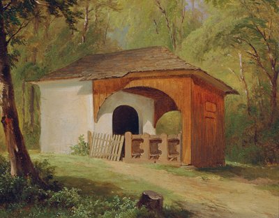 Waldkapelle autorstwa Friedrich Hasslwander