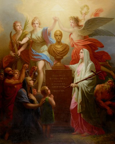 Alegoria błogosławieństw pokoju autorstwa Friedrich Heinrich Fuger