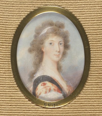 portret damy autorstwa Friedrich Heinrich Fuger