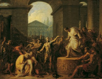 Śmierć Wirginii autorstwa Friedrich Heinrich Fuger