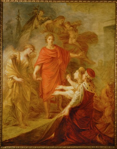 Wenecja i Dalmacja składają hołd cesarzowi Franciszkowi I ... (obraz na płótnie) autorstwa Friedrich Heinrich Fuger