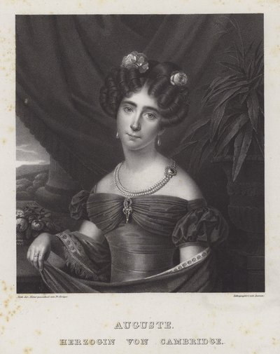 Augusta, księżna Cambridge (lito) autorstwa Friedrich Jentzen