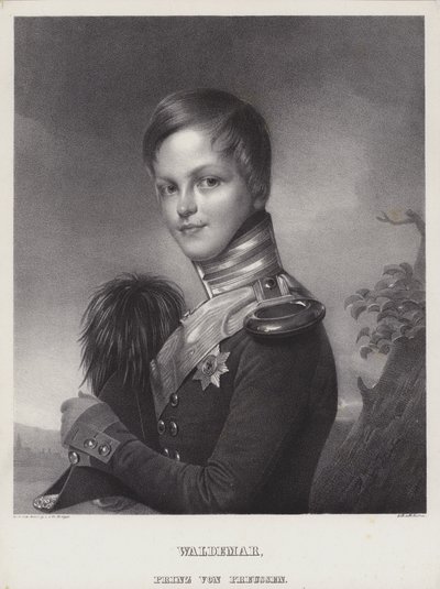 Książę Waldemar Prus autorstwa Friedrich Jentzen