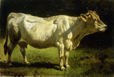 Krowa w krajobrazie autorstwa Friedrich Johann Voltz