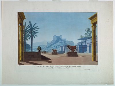 Wygląd sceny autorstwa Friedrich Jugel