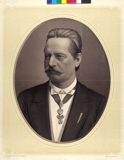 Eduard hrabia Taaffe autorstwa Friedrich Kaiser