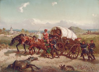 Powrót z bitwy autorstwa Friedrich Kaiser