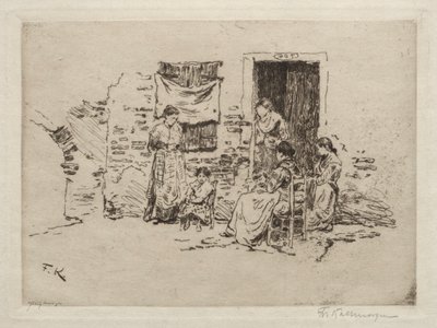 Chioggia. autorstwa Friedrich Kallmorgan
