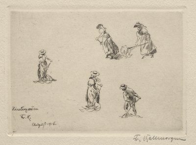 Sianokosy, 1916. autorstwa Friedrich Kallmorgan