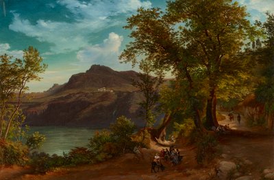 Monte Cavo bei Albano autorstwa Friedrich Loos