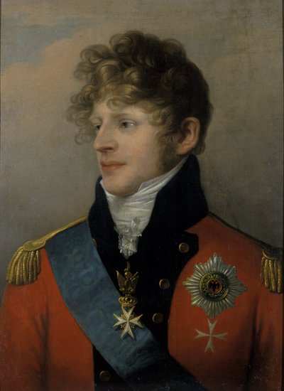 Książę August Sachsen-Gotha-Altenburg, 1807 autorstwa Friedrich Ludwig Theodor Doell