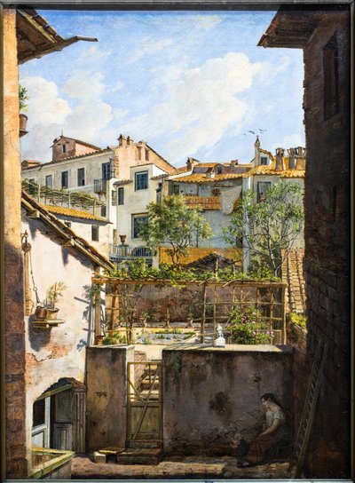Włoskie podwórka autorstwa Friedrich Moosbrugger