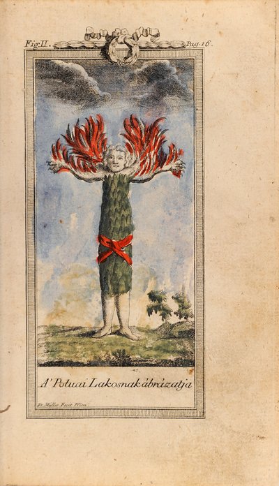 Ilustracja w Ludvig Holberg – Podróż Nielsa Klima do światowego podziemia autorstwa Friedrich Müller