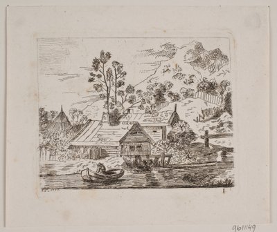 Obszar górski autorstwa Friedrich Münter