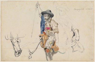 Roman Campagniolo autorstwa Friedrich Nerly