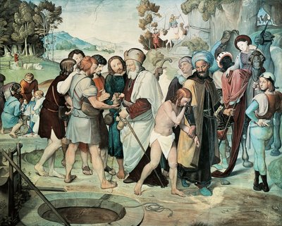 Józef sprzedany przez swoich Braci autorstwa Friedrich Overbeck