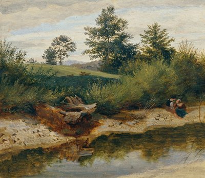 krajobraz strumienia autorstwa Friedrich Philipp Reinhold