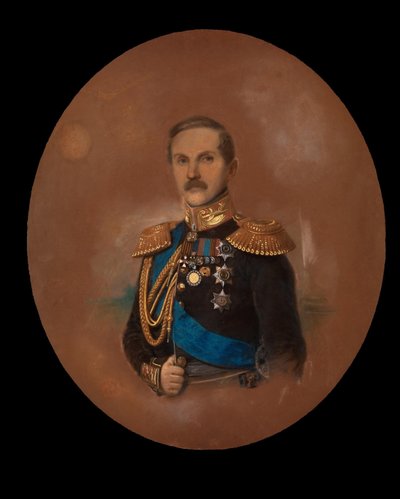 Portret hrabiego Piotra Kleinmichela 1793-1869 autorstwa Friedrich Randel