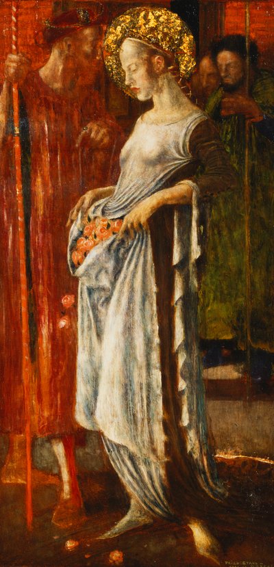 Święta Elżbieta Węgierska autorstwa Friedrich Stahl