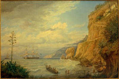 F.Thöming, Kapuzinerkloster bei Amalfi autorstwa Friedrich Thöming