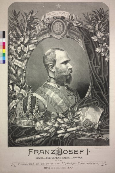 Cesarz Austrii Franciszek Józef I autorstwa Friedrich Wilhelm Bader