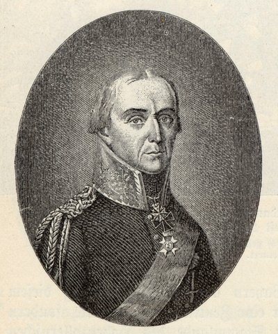Friedrich Wilhelm Graf Bülow von Dennewitz 1755-1816. autorstwa Friedrich Wilhelm Bollinger
