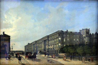 Zamek w Berlinie i Długi Most autorstwa Friedrich Wilhelm Klose
