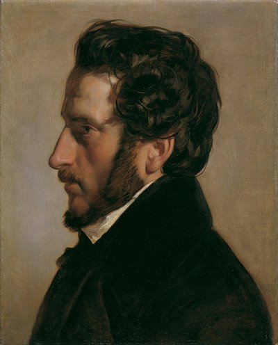 Malarz Friedrich Gauermann autorstwa Friedrich von Amerling