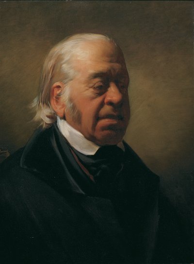 Malarz Johann Nepomuk Schödlberger autorstwa Friedrich von Amerling